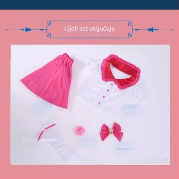 Dječja haljina princeze sa srcem – slatka cosplay haljina za djevojčice