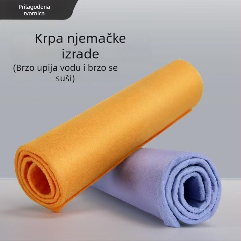 Mikrovlakana kuhinjska krpa u njemačkom stilu za suho i mokro čišćenje, upijajuća krpa za pranje suđa