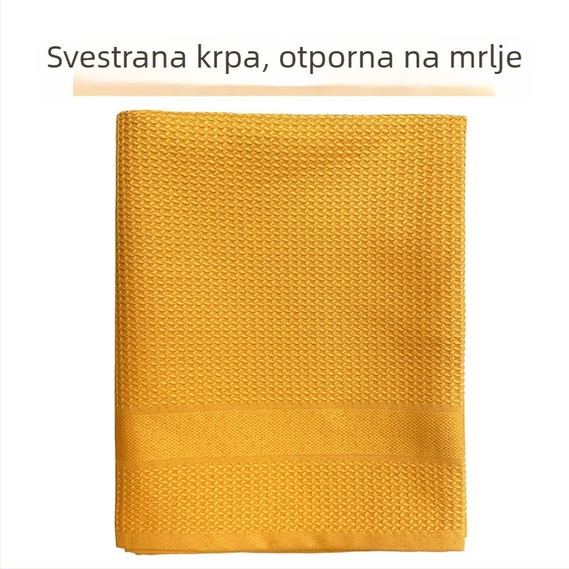 Prilagođene krpe od mikrovlakana s waffles uzorkom za kuhinju i kućnu upotrebu