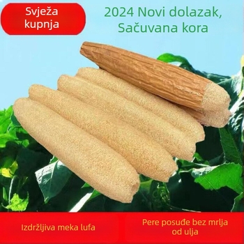 Prirodna lufa za pranje posuđa – krpa od lufe, kuhinjska četka koja upija masnoće, abrazivna podloga, četka za lonce
