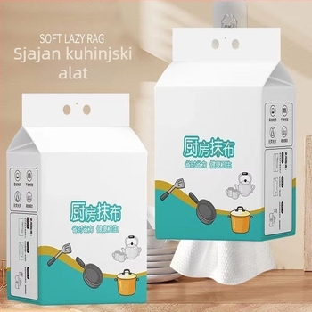 Viseće jednokratne kuhinjske papirnate krpe, dvostruko korištenje – mokro i suho, debele i upijajuće.