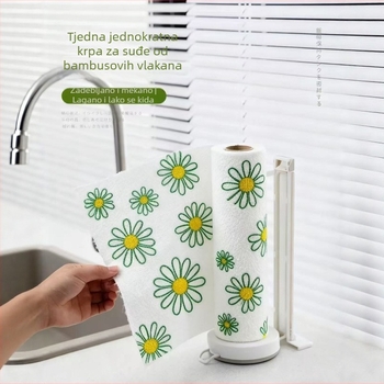 Otisnute krpe od bambusovih vlakana, jednokratne kuhinjske krpe za čišćenje