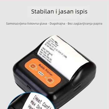 80 mm Bluetooth termalni mobilni pisač računa