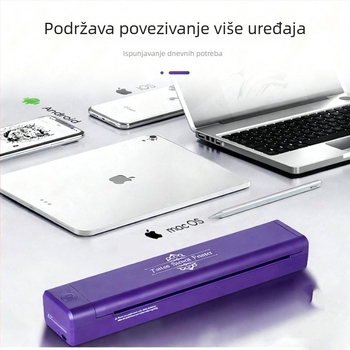 Mini Bluetooth termalni printer veličine A4 za papir za tetovaže — Ispišite dizajne sa svog telefona