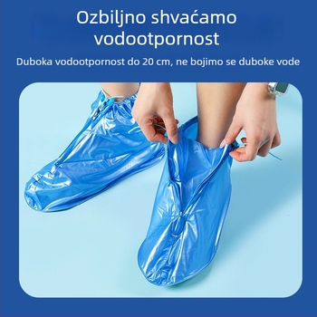 Prilagođene PVC navlake za cipele, debele, višekratna upotreba, vodootporne, protuklizne, moderne vanjske navlake za muškarce i žene