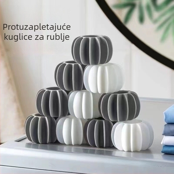 Pralna lopta koja sprječava zapetljavanje odjeće, magično uklanjanje mrlja i njega, anti-zamotavajući uređaj za perilice s bubnjem i pulsatorom
