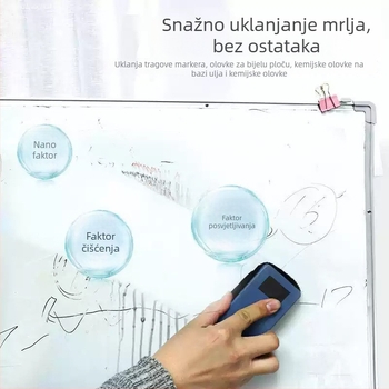 Čistač bijele ploče – temeljito čisti, lako briše, blag miris, bez ostataka, uklanja mrlje