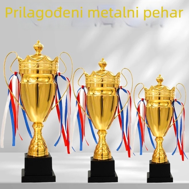 Metalni trofej 2102 – Visokokvalitetno priznanje za e-sport, ples, taekwondo i gimnastiku