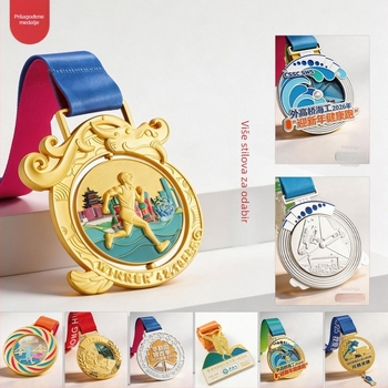 2026 kreativna medalja po mjeri za sportska događanja: maraton, gradska utrka zdravlja, prigodna metalna pločica