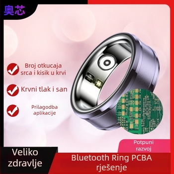 Pametni prsten PCBA rješenje – prsten za zdravstveno praćenje s hardverom i softverom, razvoj i proizvodnja PC aplikacije