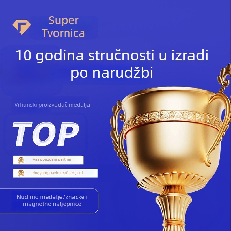 Prilagođene medalje za maraton - suveniri za trčanje, srebrne i brončane