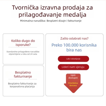Prilagođene metalne medalje za sportske događaje: maratonske zlatne, srebrne i brončane medalje s reljefnom gravurom, prigodna nagrada