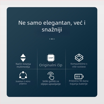 Bežično pero za prebacivanje stranica 2.4G za učitelje — demonstracije i poslovne PPT prezentacije, višenamjensko