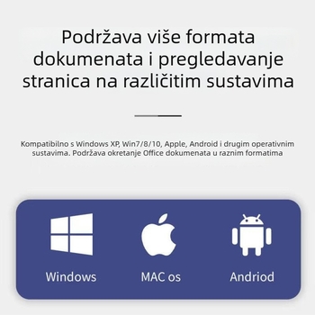 Bežično pero za prebacivanje stranica 2.4G za učitelje — demonstracije i poslovne PPT prezentacije, višenamjensko