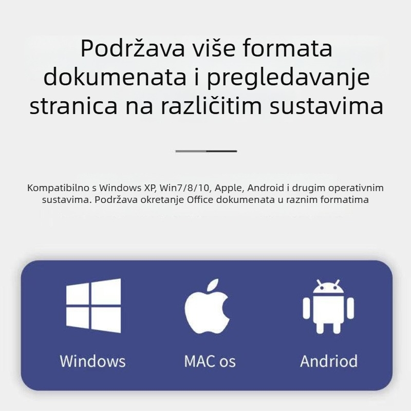 Bežično pero za prebacivanje stranica 2.4G za učitelje — demonstracije i poslovne PPT prezentacije, višenamjensko