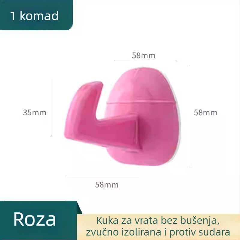 Silikonski zaštitnik vrata protiv sudara s čitačem otiska prsta, bez bušenja, zaštita ručke vrata, tlmič vrata, moderan minimalistički dizajn