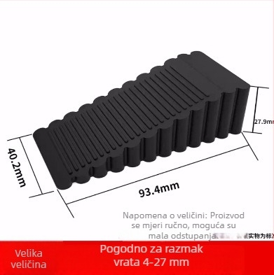 Nevidljivi zaustavljač vrata – protiv sudara, otporan na vjetar, za kućnu upotrebu