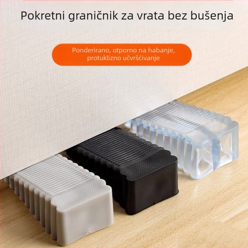 Nevidljivi zaustavljač vrata – protiv sudara, otporan na vjetar, za kućnu upotrebu