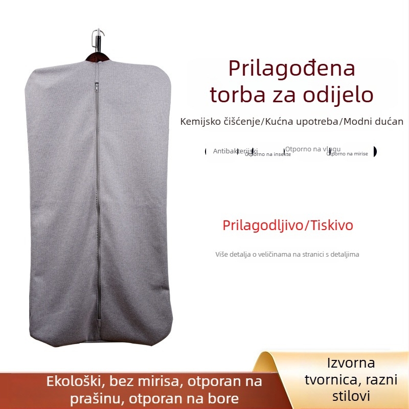 Periva platnena torba za odjeću, zaštita od prašine i vlage, debela torba za skladištenje