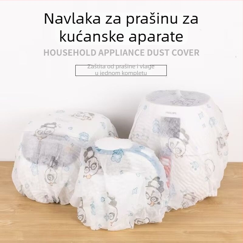 Prošireni debeli pokrov protiv prašine od netkanog materijala — univerzalni potpuno pokrivač za rižar i mikrovalnu pećnicu