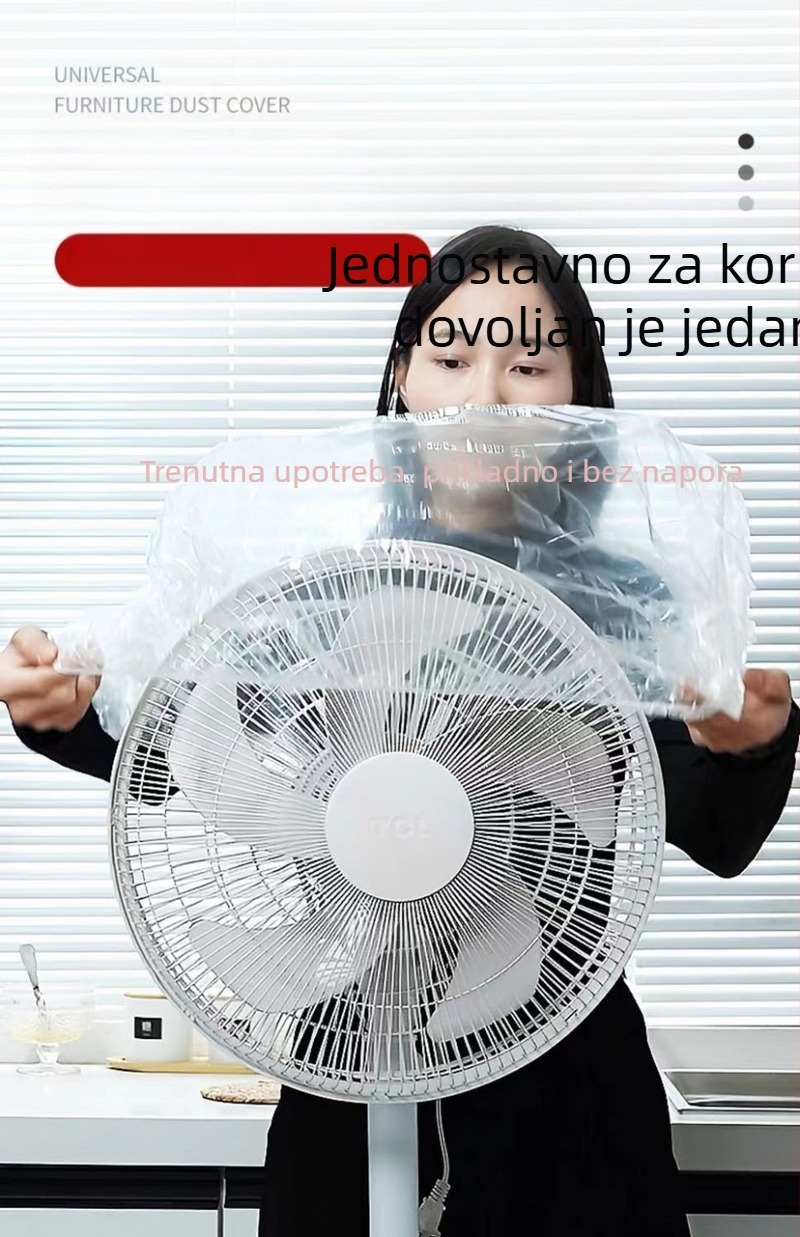 Univerzalni pokrov s punim pokrivanjem za mikrovalnu pećnicu, pećnicu, fritezu na zrak i kuhalo za rižu, otporan na prašinu, debeo