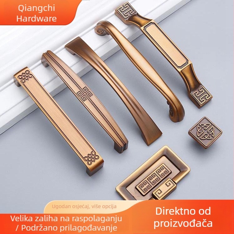 Ručica za ormar od cinkovog legura – moderan minimalistički stil, pristupačan luksuz