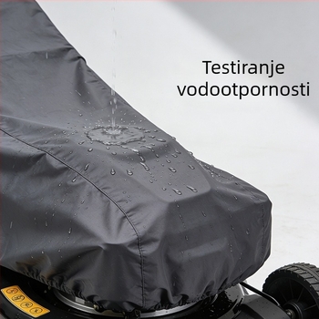 Kryt za kosilicu od Oxford platna – otporan na kišu, UV zračenju i prašini, univerzalni zaštitni pokrov za trimer za travu, otporan na habanje, debeo, za vanjsku upotrebu, prilagodljiv