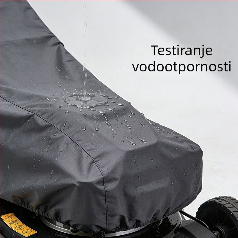 Kryt za kosilicu od Oxford platna – otporan na kišu, UV zračenju i prašini, univerzalni zaštitni pokrov za trimer za travu, otporan na habanje, debeo, za vanjsku upotrebu, prilagodljiv