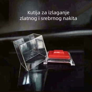 Kutija za izlaganje zlatnih i srebrnih nakita, drevni ukrasi, Buddha statua sa zodijakom, zaštitno kućište i stalak za izlaganje