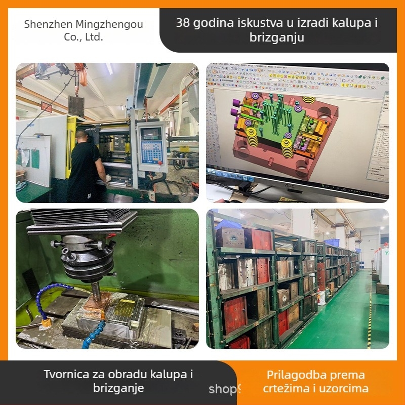 Prozirna akrilna kutija za prikaz hrane s poklopcem i zaštitom od prašine
