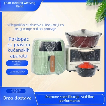 Jednokratni prozirni plastični zaštitni poklopac za kućanske električne uređaje