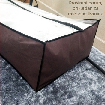 Prozirna vrećica za prašinu za vjenčanicu sa šlepom, isprintljiva