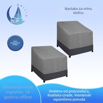 Vodootporna navlaka za terasne stolice, vanjska navlaka za kauč na travnjaku, navlaka za namještaj protiv prašine i vlage