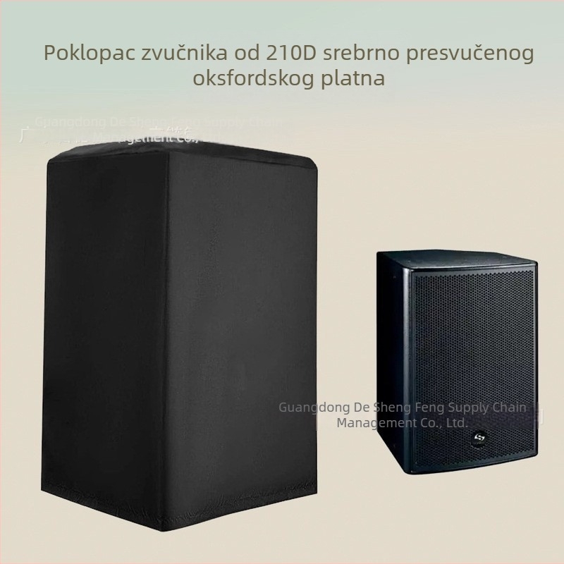 Zaštitni pokrov od Oxford tkanine s srebrnim premazom za multimedijske zvučnike, otporan na prašinu, vodu i vjetar