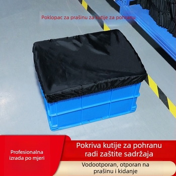Pokrov za zaštitu od prašine i sunca za skladišne košare i transportne kutije – poliester.