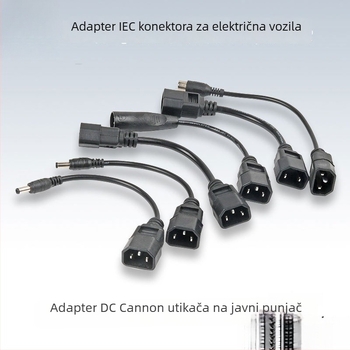 Kabel adapter DC XLR konektora za električno vozilo s litijskom baterijom