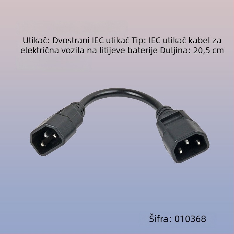 Kabel adapter DC XLR konektora za električno vozilo s litijskom baterijom