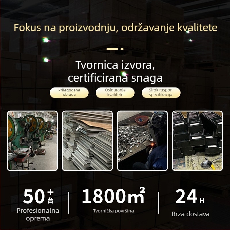 Mat crna nordijska željezna košara za pohranu – stolni organizator za šminku i kozmetiku, velik kapacitet