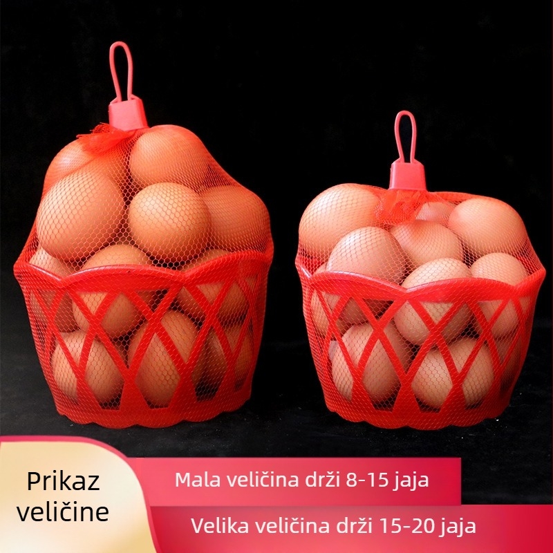 Plastična košarica za pakiranje jaja za supermarket, mala košarica za jaja s farme