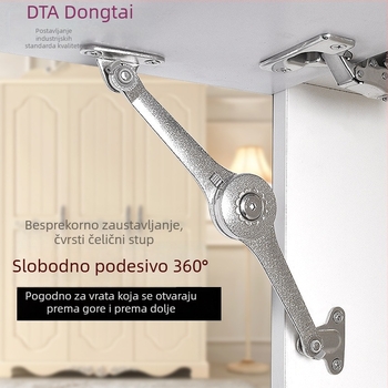 Gasna opruga za ormariće, 360° rotirajuća, s podesivim zaustavljanjem