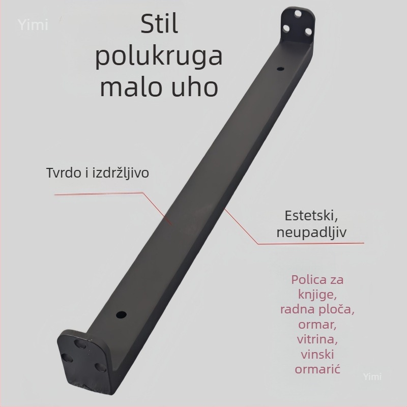 Nosač U-oblika za učvršćivanje vitrine i ispravljanje deformacije radne površine
