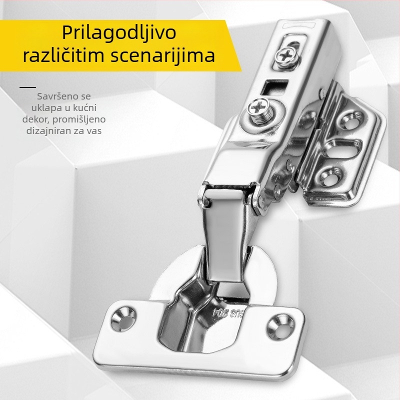 Ya Bai Long 40 Cup nehrđajući čelik 2.0 hidraulički debeli šarnir za ormar s amortizerom
