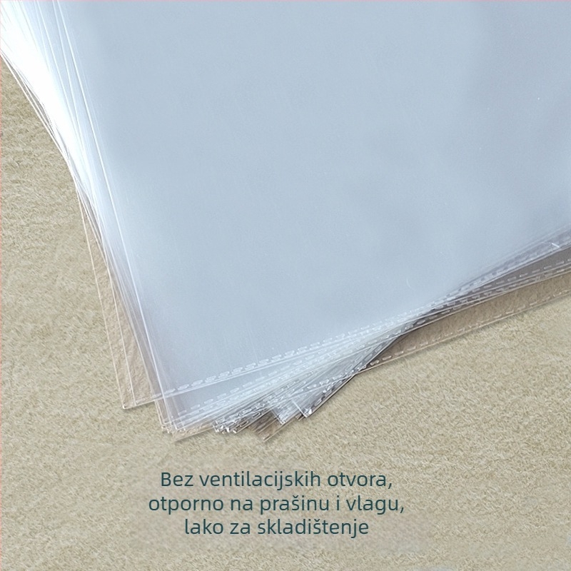 Prozirna skladišna torba za umjetnička djela: otporna na prašinu i vlagu; za skice i akvarele; veličine A3/A4/4K/8K