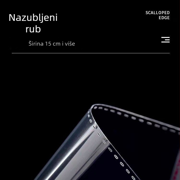 20×50 (46+4) Samoljepljive vrećice s trakom, prozirne plastične vrećice za pakiranje OPP za brtvljenje i skladištenje