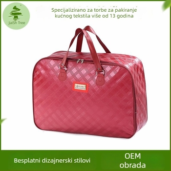 Kožna torbica za skladištenje jezgre jorgana, vodootporna, prozirna ručna torba