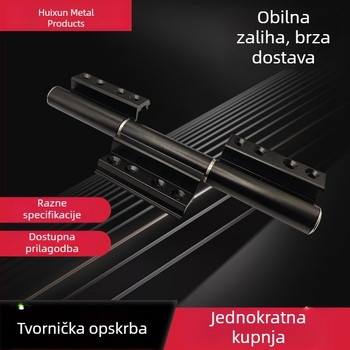 Šarka za skriveni okvir prema europskom standardu za aluminijske vrata i prozore, profil s C-kanalom, aluminijska legura, nehrđajući čelik
