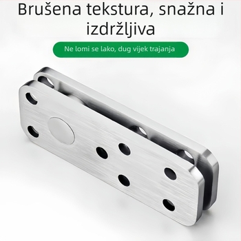 Nevidljiva 360° šarka za drvena vrata i ormariće, od nehrđajućeg čelika