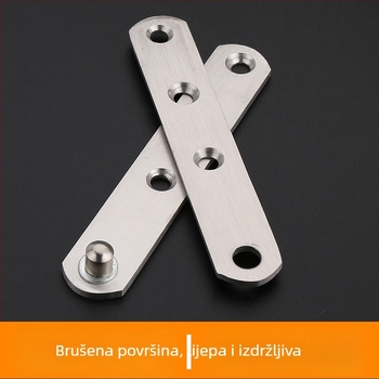 Set španera za vrata za zaštitu od požara s okretnošću osovinom, vijak za vratnu osovinu, skriveni kljunasti španer, vodoravna i okomita os okretanja vrata