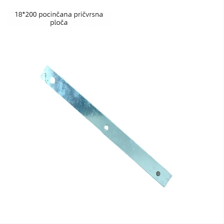 Juba fiksni spojni dio za vrata i prozore, pocinčano željezo, aluminijski legura i plastično-čelični okvir, moderan minimalistički stil