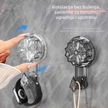 Usisna kuka – snažan zidni držač za kupaonicu i kuhinju